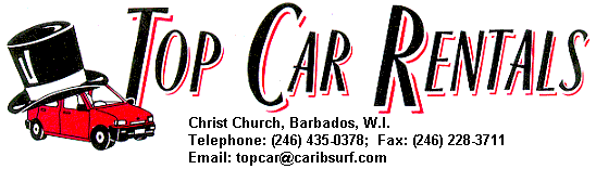 Top Car Rentals , Barbados