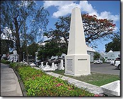 Holetown Monument