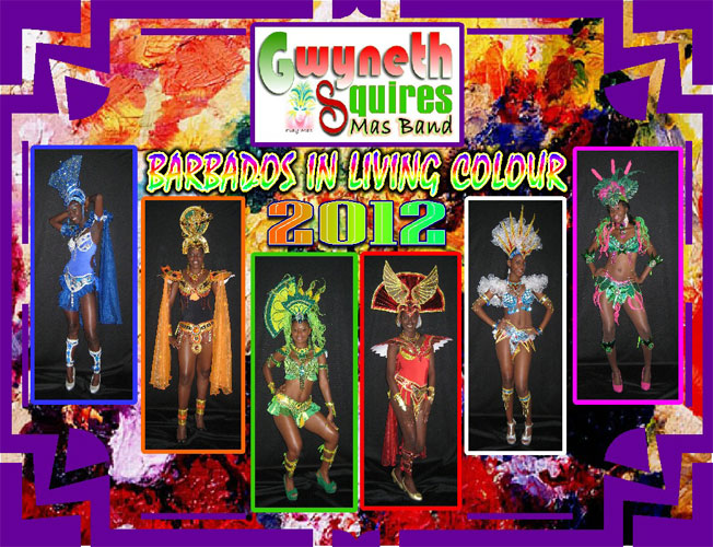 Fun Barbados - Crop Over - Gwyneth Squires 2012 Kadooment Masquerade Band