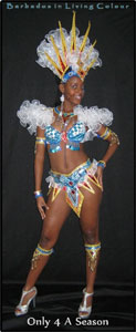 Fun Barbados - Crop Over - Gwyneth Squires 2012 Kadooment Masquerade Band