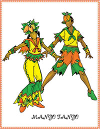 Fun Barbados - Crop Over - Gwyneth Squires 2012 Kadooment Masquerade Band