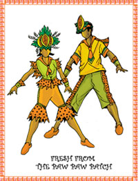 Fun Barbados - Crop Over - Gwyneth Squires 2012 Kadooment Masquerade Band