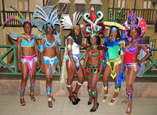 Fun Barbados - Crop Over - Gwyneth Squires Kadooment Masquerade Band