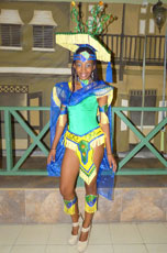 Fun Barbados - Crop Over - Gwyneth Squires Kadooment Masquerade Band
