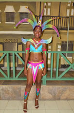 Fun Barbados - Crop Over - Gwyneth Squires Kadooment Masquerade Band