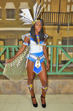 Fun Barbados - Crop Over - Gwyneth Squires Kadooment Masquerade Band