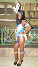 Fun Barbados - Crop Over - Gwyneth Squires Kadooment Masquerade Band