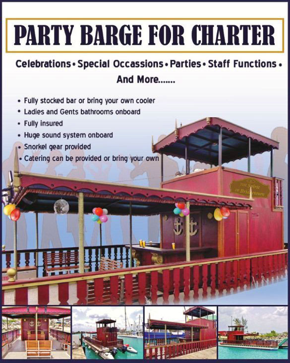 Fun Barbados - Tours -  Spirit of Bridgetown Party Barge