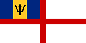 Naval Ensign of Barbados