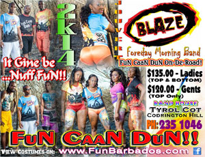 Fun Barbados - Crop Over - Blaze Foreday Morning Band