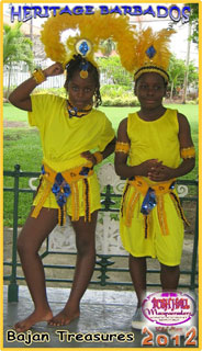 Fun Barbados - Crop Over - Bush Hall Masqueraders 2012 Junior Kadooment Band