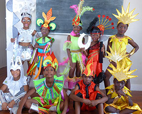 Fun Barbados - Crop Over - Reggie Cave Kiddies Kadooment Band