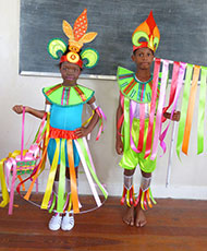 Fun Barbados - Crop Over - Reggie Cave Kiddies Kadooment Band