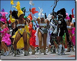 Kadooment Day Masqueraders